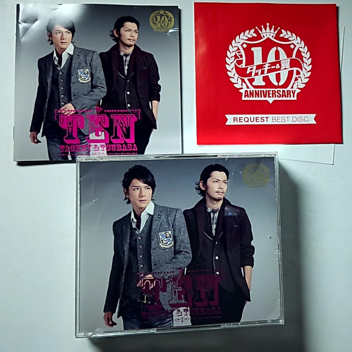 Tackey & Tsubasa – 10th PAST Ban  (CD + DVD, 2006) Japan avcd-38575