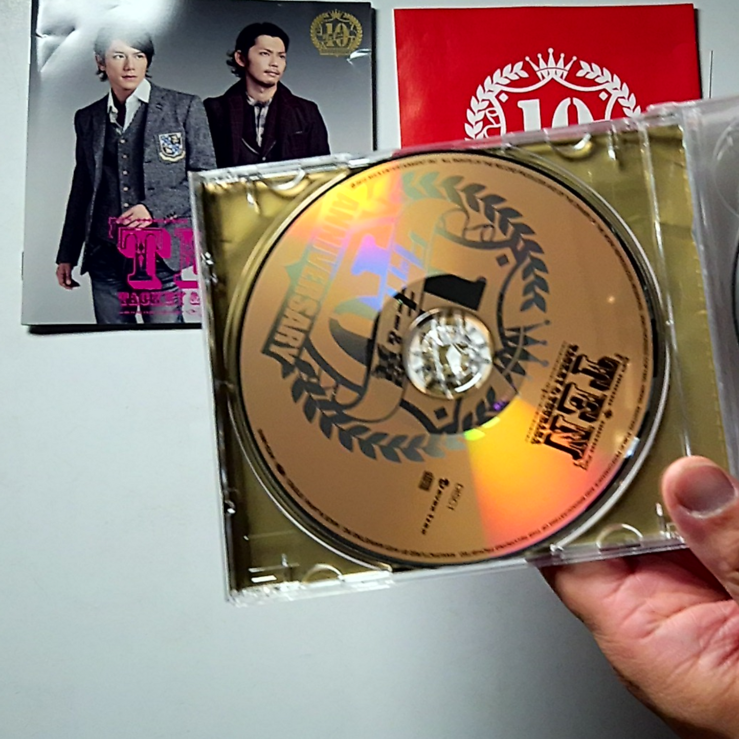 Tackey & Tsubasa – 10th PAST Ban  (CD + DVD, 2006) Japan avcd-38575