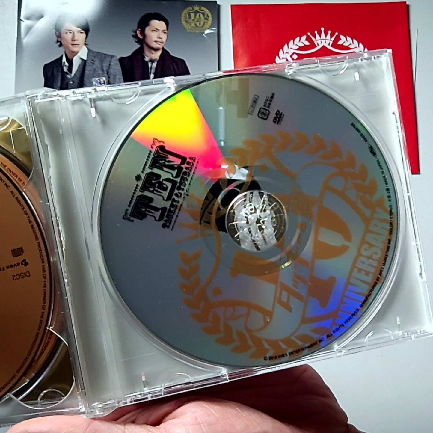 Tackey & Tsubasa – 10th PAST Ban  (CD + DVD, 2006) Japan avcd-38575