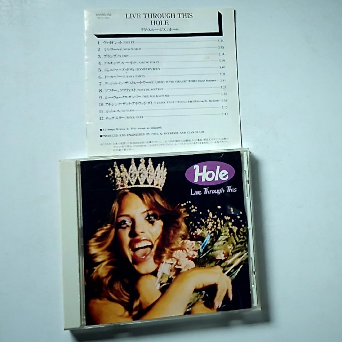 Hole – Live Through This (CD, 1994) Japan MVCG-152