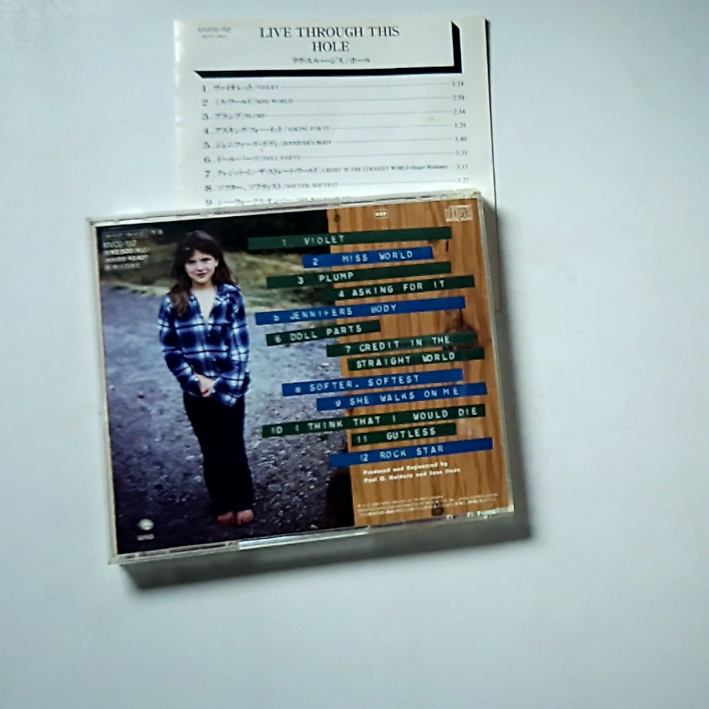 Hole – Live Through This (CD, 1994) Japan MVCG-152