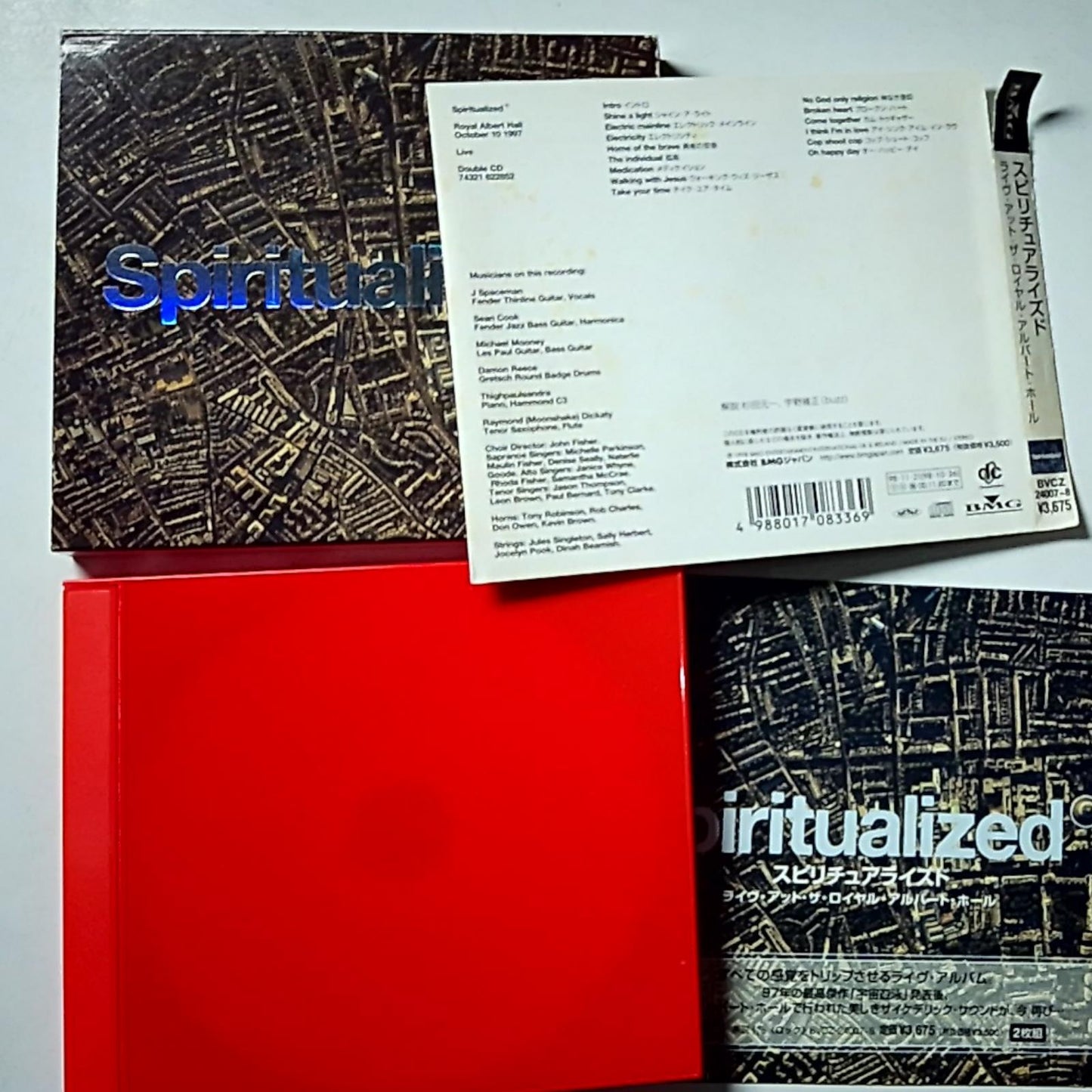 Spiritualized – Royal Albert Hall, October 1997 (CD 1998) Japan obi BVCZ 24007-8