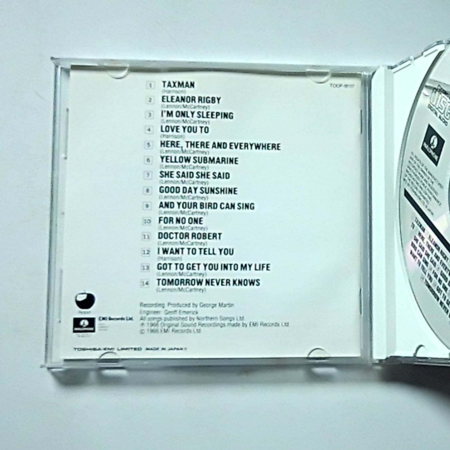 The Beatles – Revolver (CD, 1998) Japan TOCP-51117