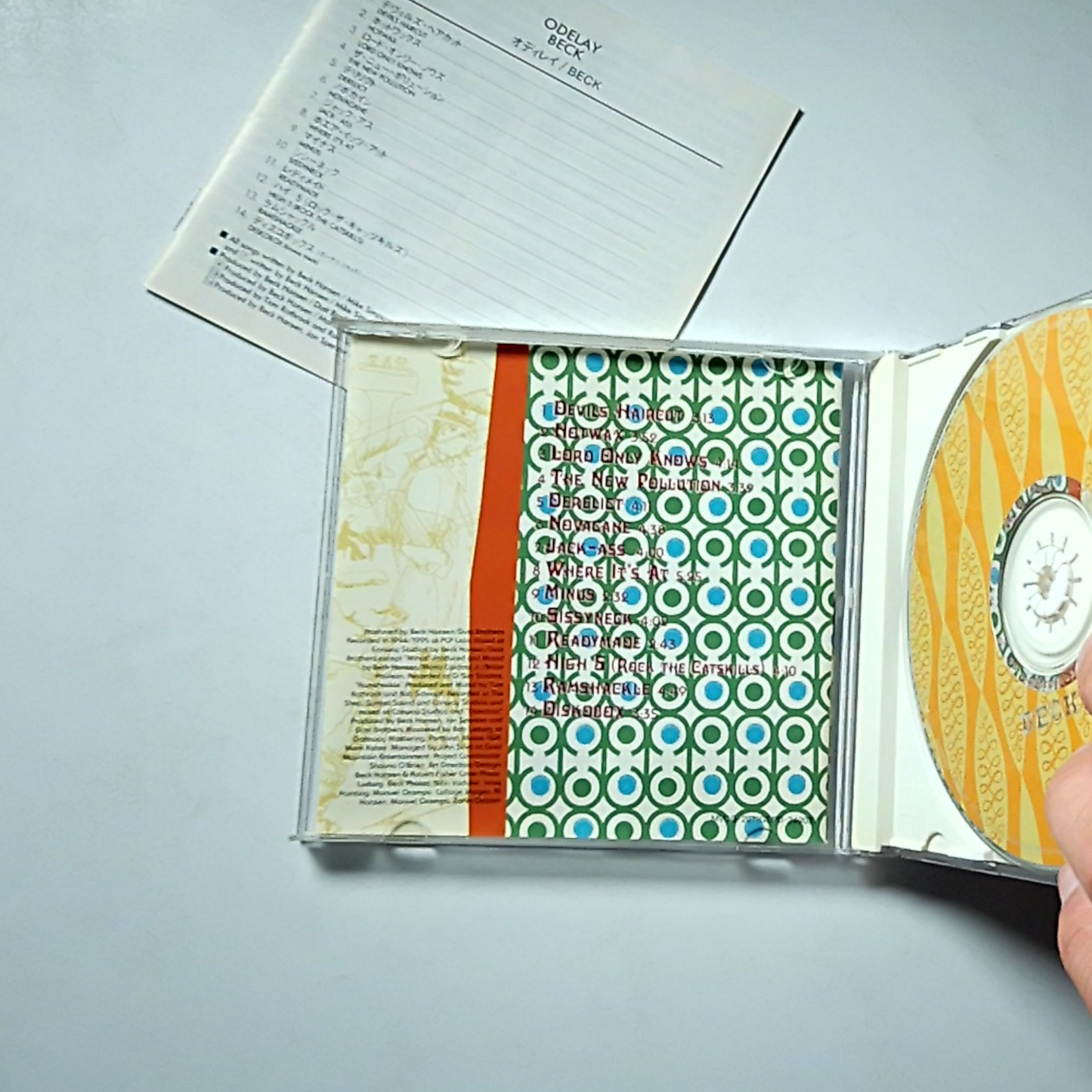 Beck – Odelay (CD, 1996) Japan Bonus Track MVCG-207