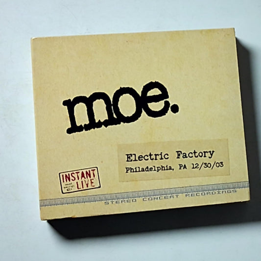 Moe. – Electric Factory, Philadelphia PA 12/30/03 (CD, 2003) US none