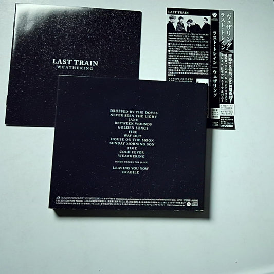 Last Train – Weathering (CD, 2017) Japan obi CFR04