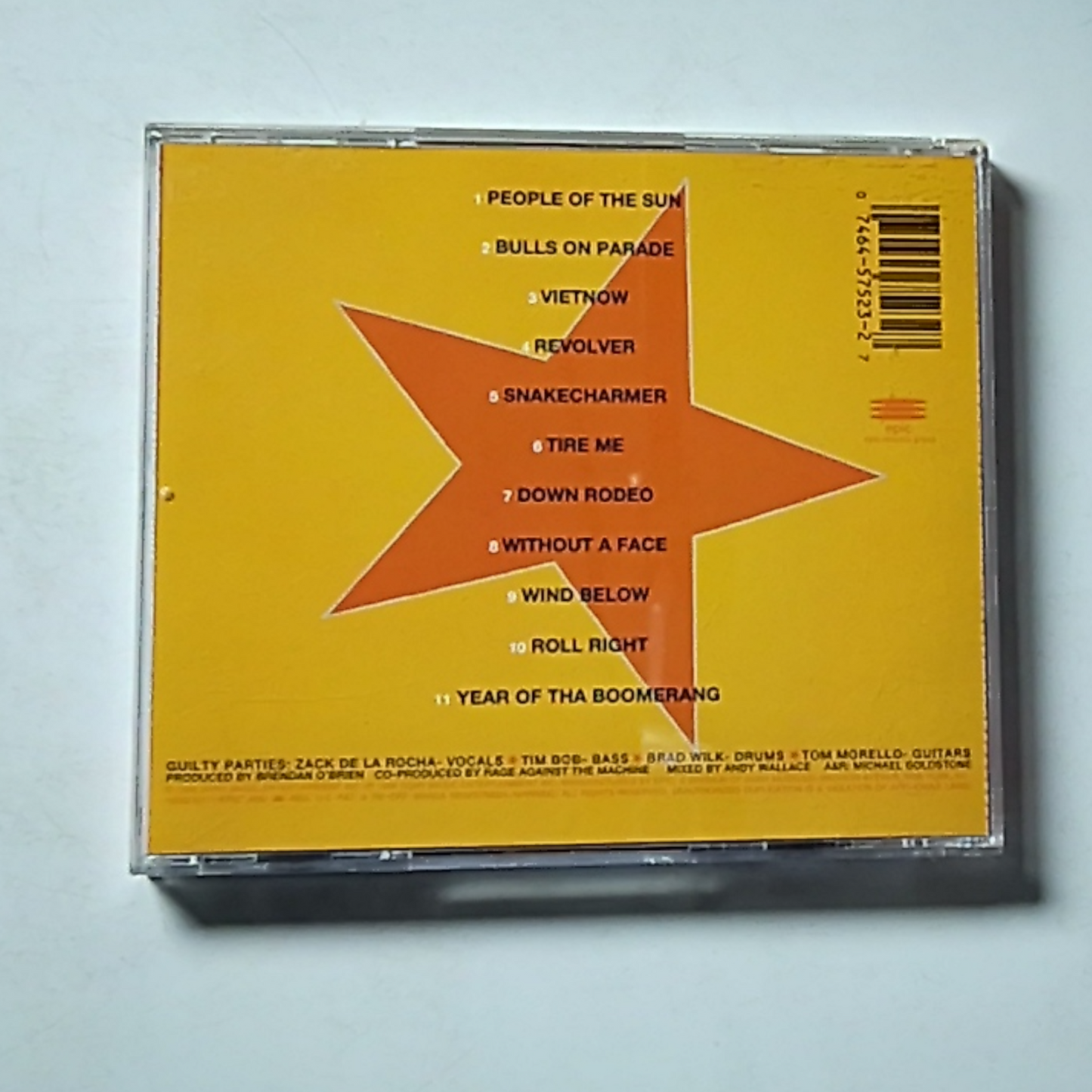 Rage Against The Machine – Evil Empire (CD, 1996) US EK 57523