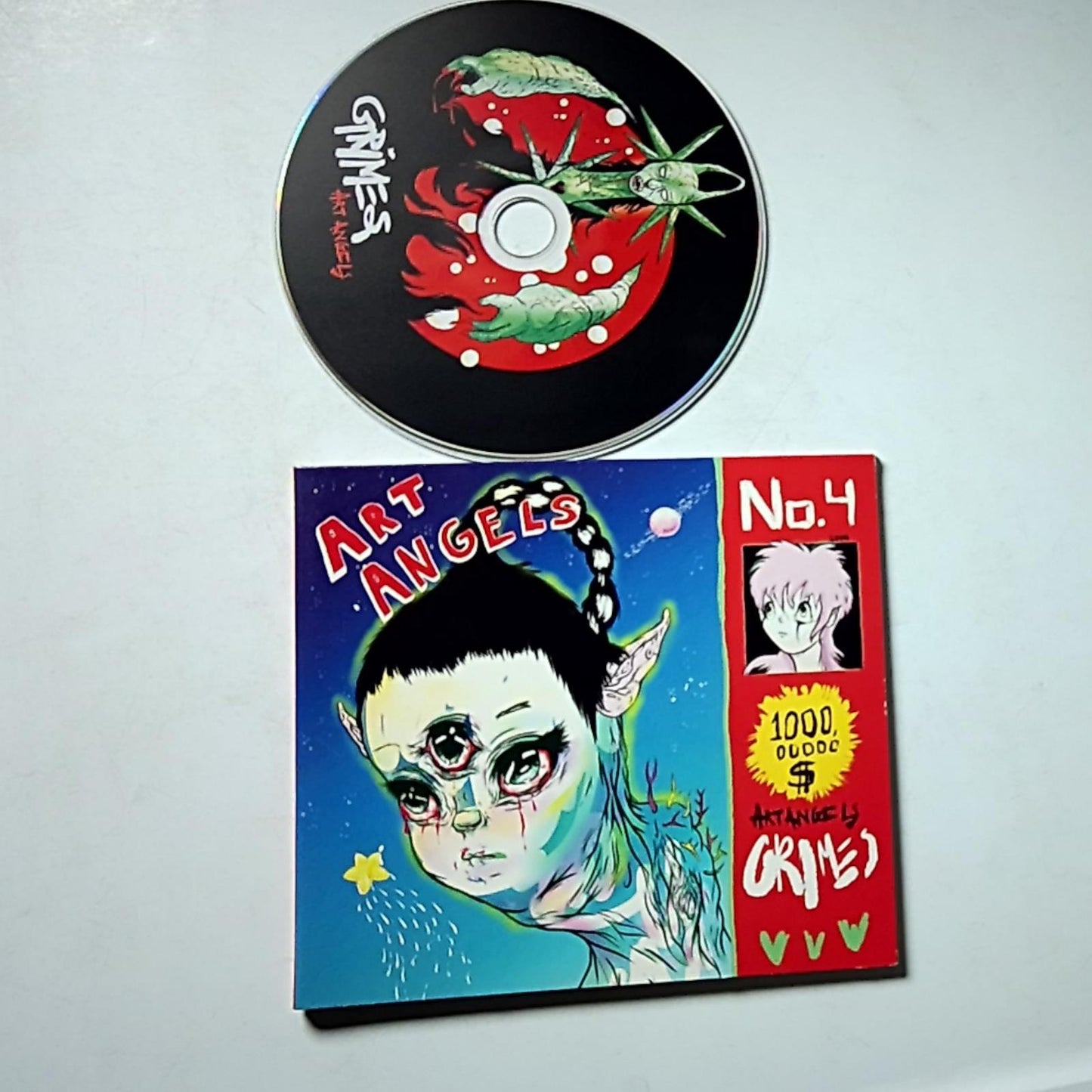 Grimes – Art Angels (CD, 2015) US CAD3535CD