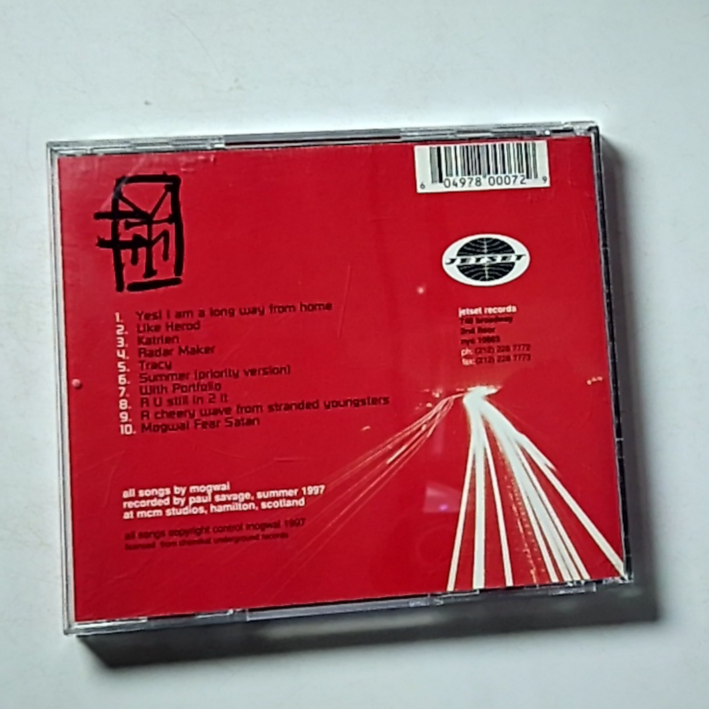 Mogwai – Young Team (CD, 1997) US twa07cd
