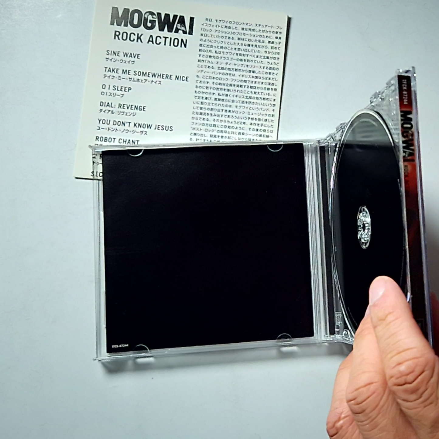 Mogwai – Rock Action (CD, 2001) Japan TFCK-87244