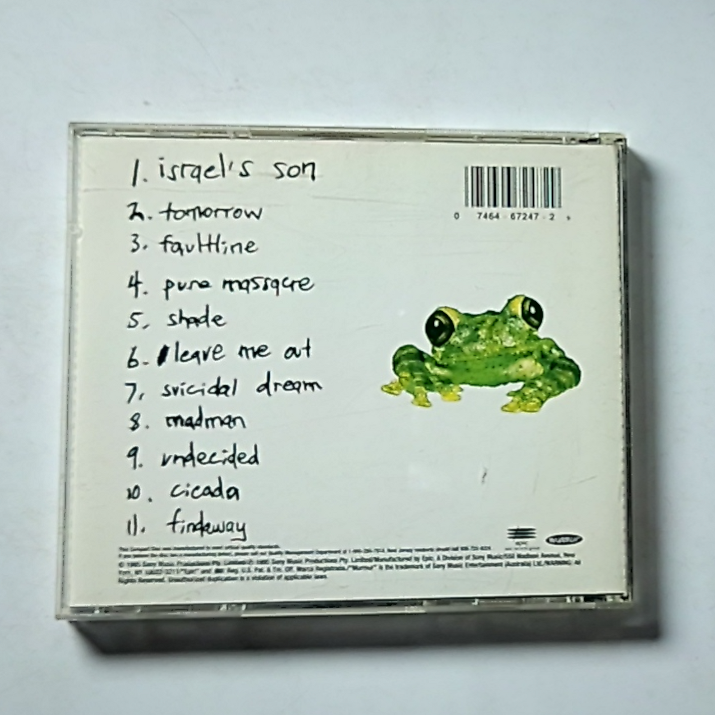 Silverchair – Frogstomp (CD, 1995) US EK 67247