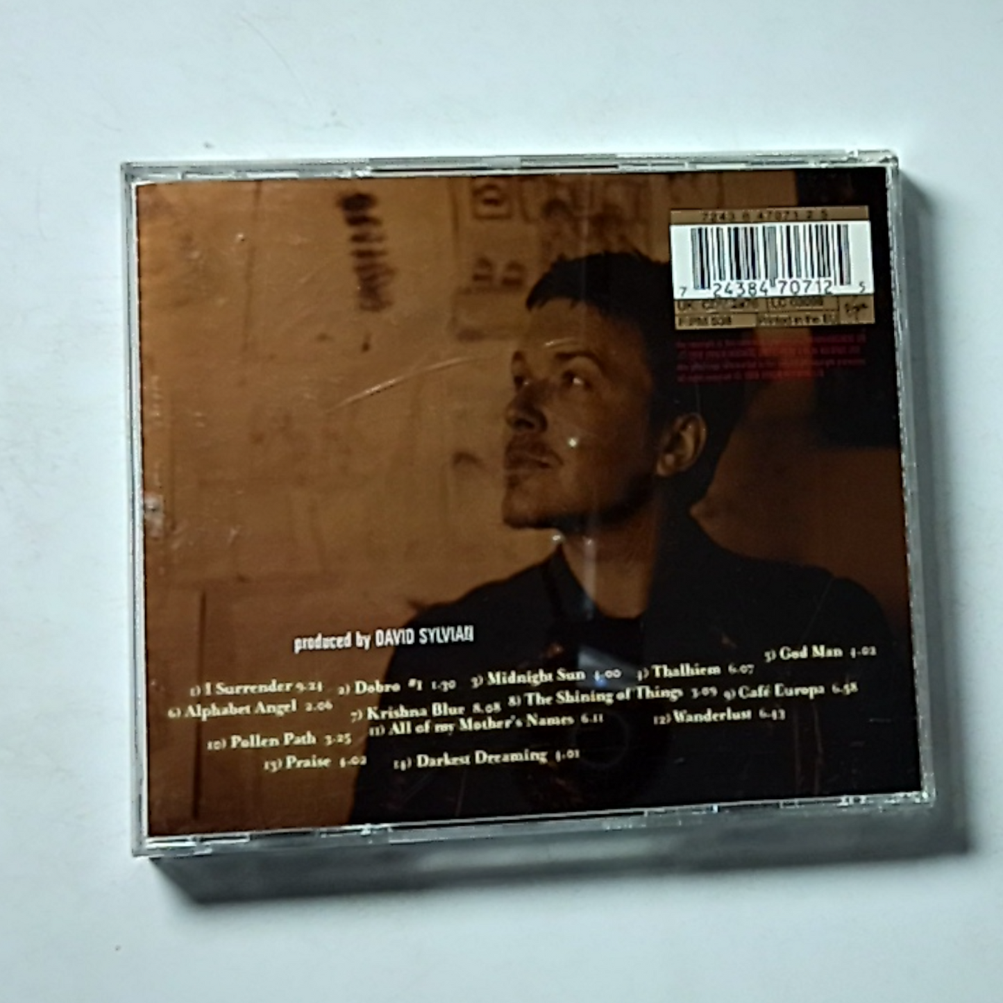 David Sylvian – Dead Bees On A Cake (CD, 1999) US 7243 8 47071 2 5