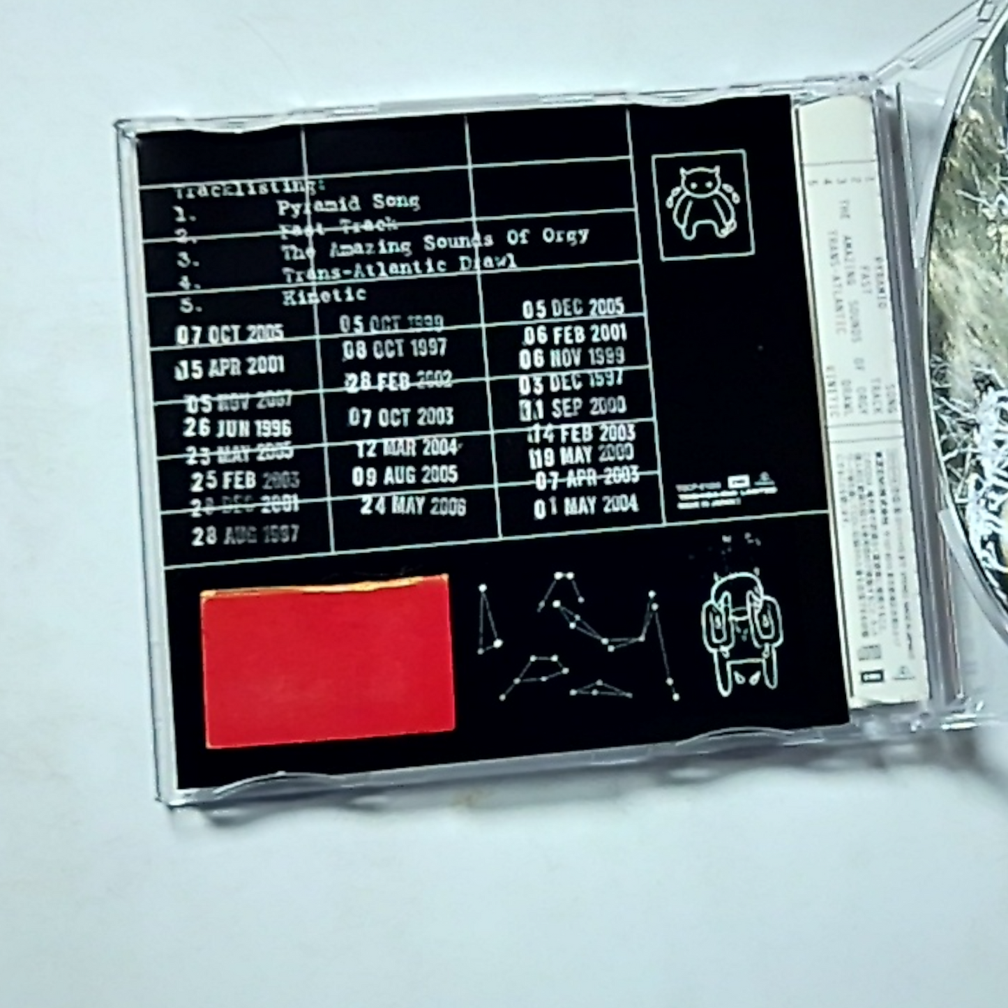 Radiohead – Pyramid Song (CD, 2001) Japan TOCP-61053
