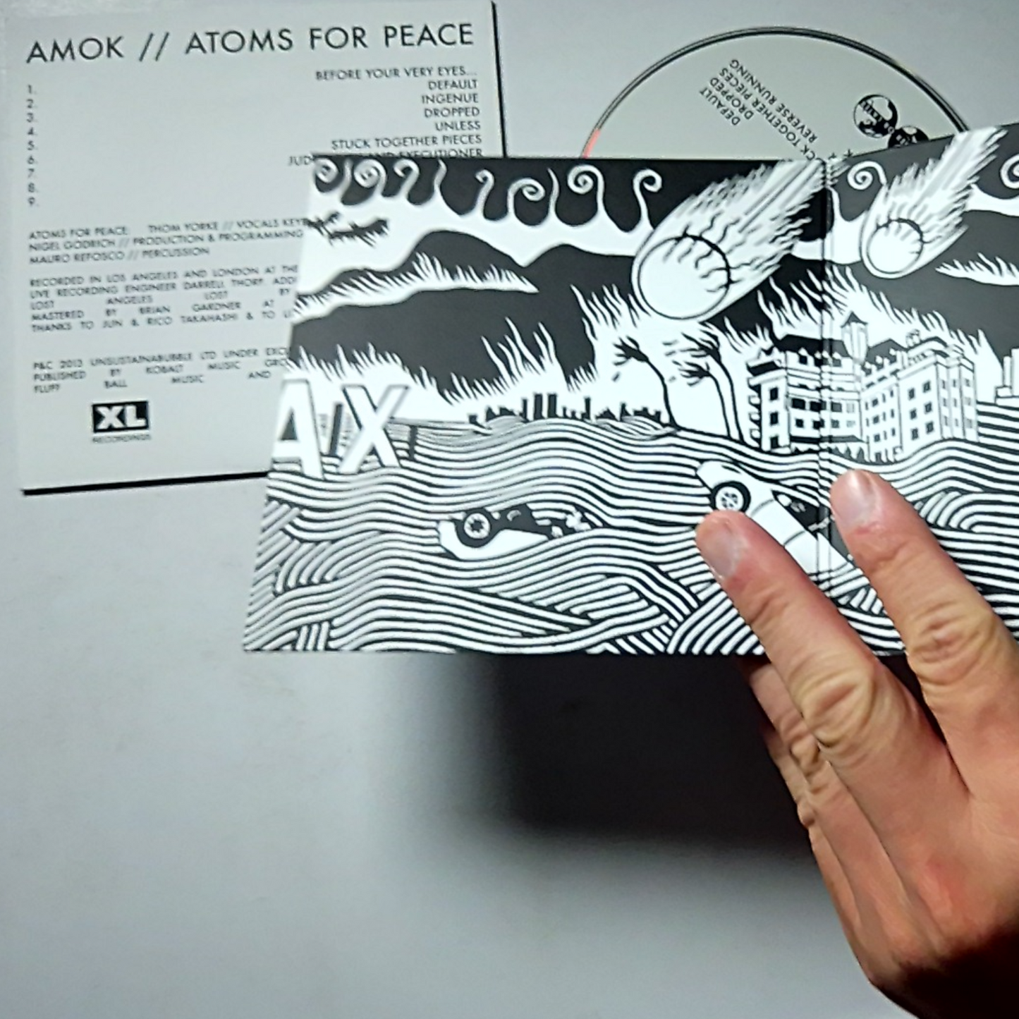Atoms For Peace – Amok (CD, 2013) UK, Europe & US XLCD583