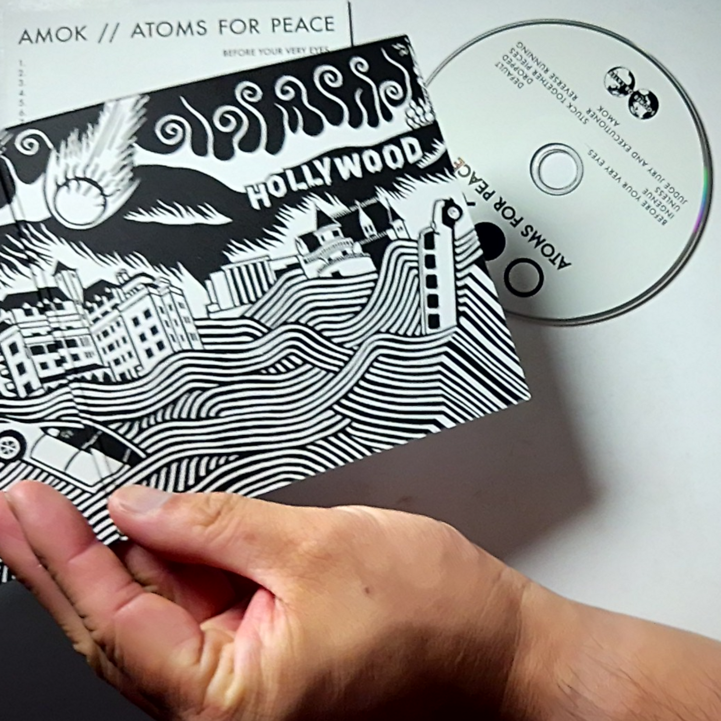 Atoms For Peace – Amok (CD, 2013) UK, Europe & US XLCD583