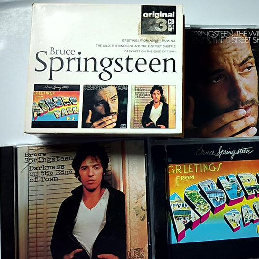 Bruce Springsteen – 3 Albums (CD, 3-Disc, 1996) Australia COL 485325 2