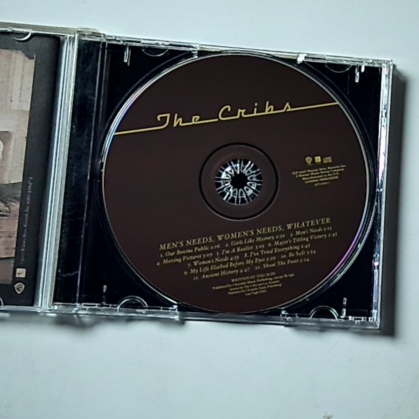 The Cribs – Men's Needs, Women's Needs, Whatever (CD, 2007) Europe 9362-49947-5