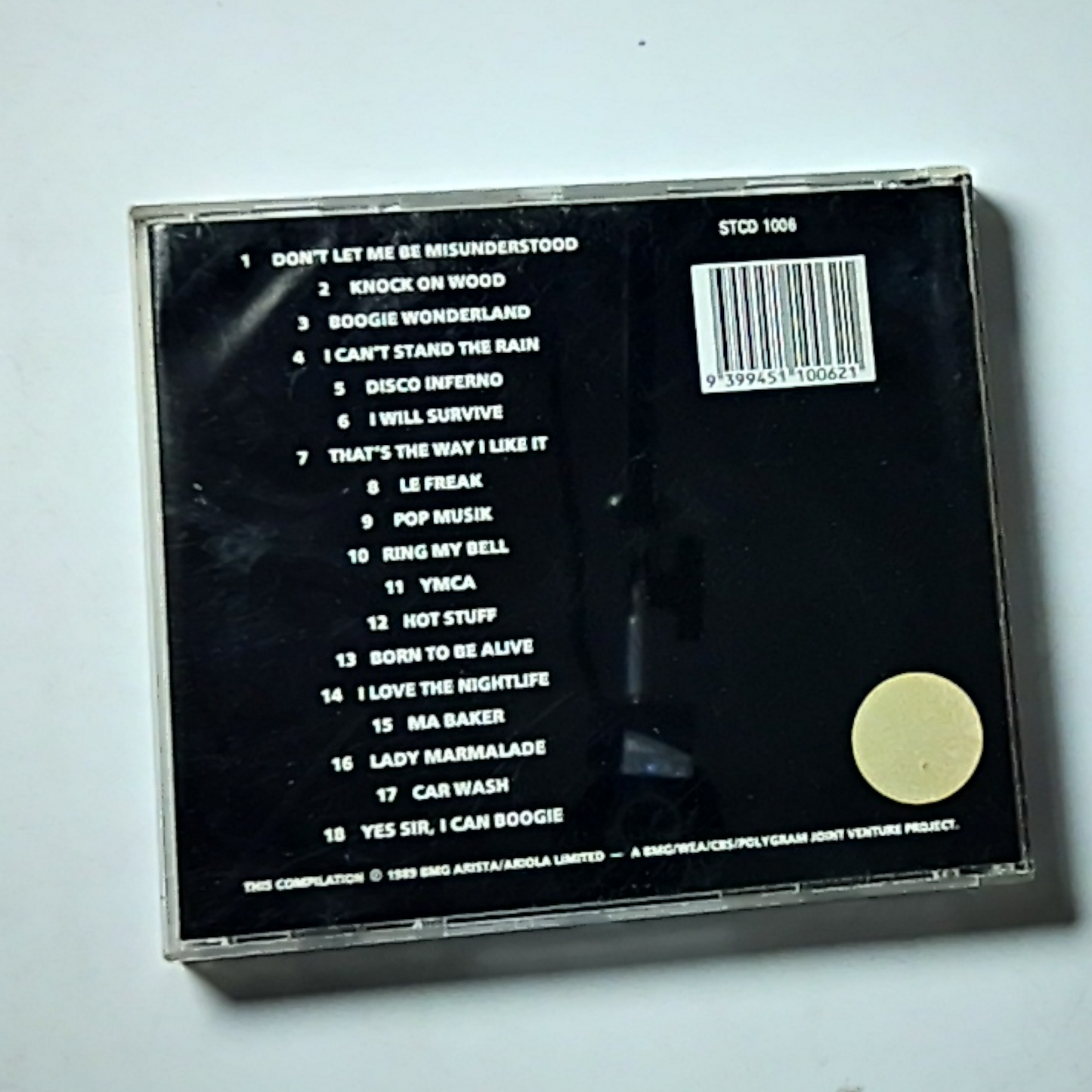 Various – The Ultimate 70's Dance Collection (CD, 1989) Australasia STCD 1006