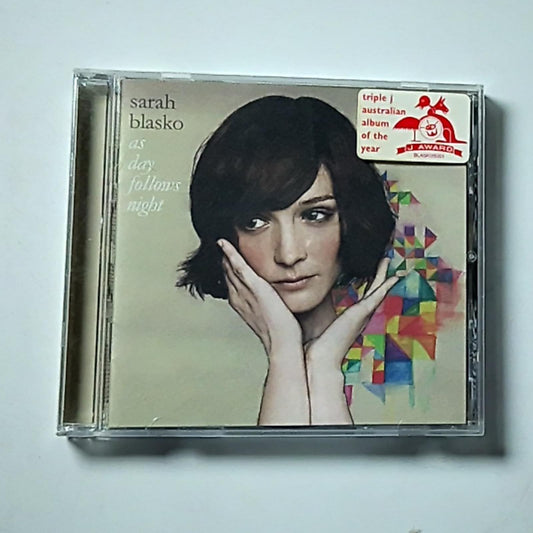 Sarah Blasko – As Day Follows Night (CD, 2009) Australasia DEW9000168