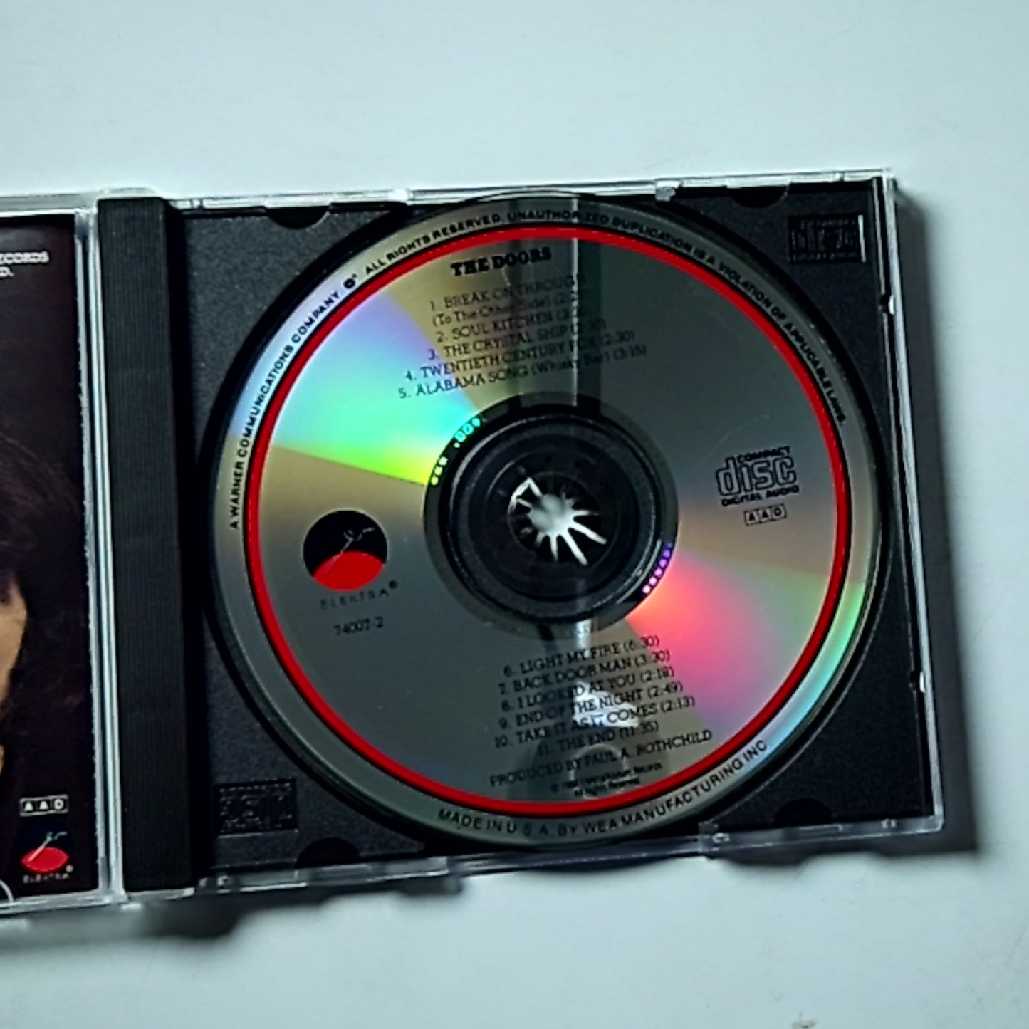 The Doors – The Doors (CD, 1988) US E2 74007