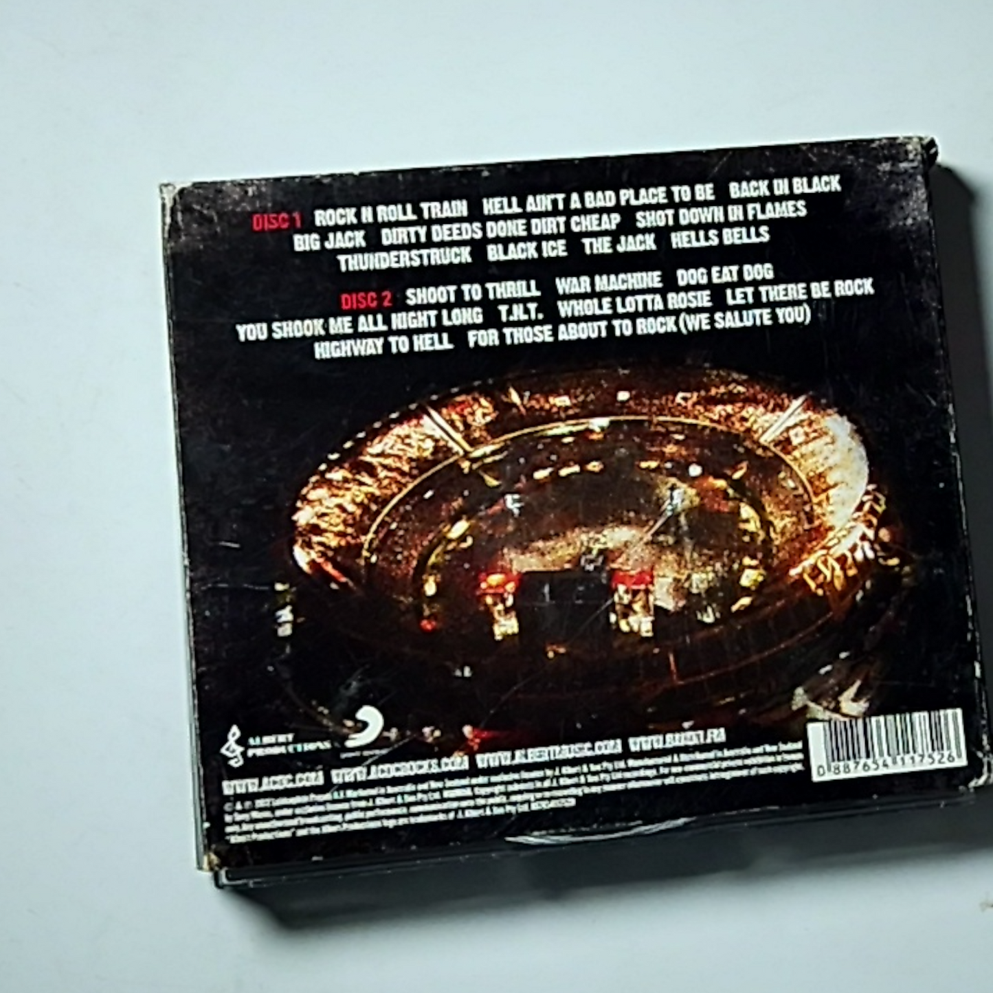 AC/DC – Live At River Plate (CD, 2012) Australia & New Zealand 88765411752