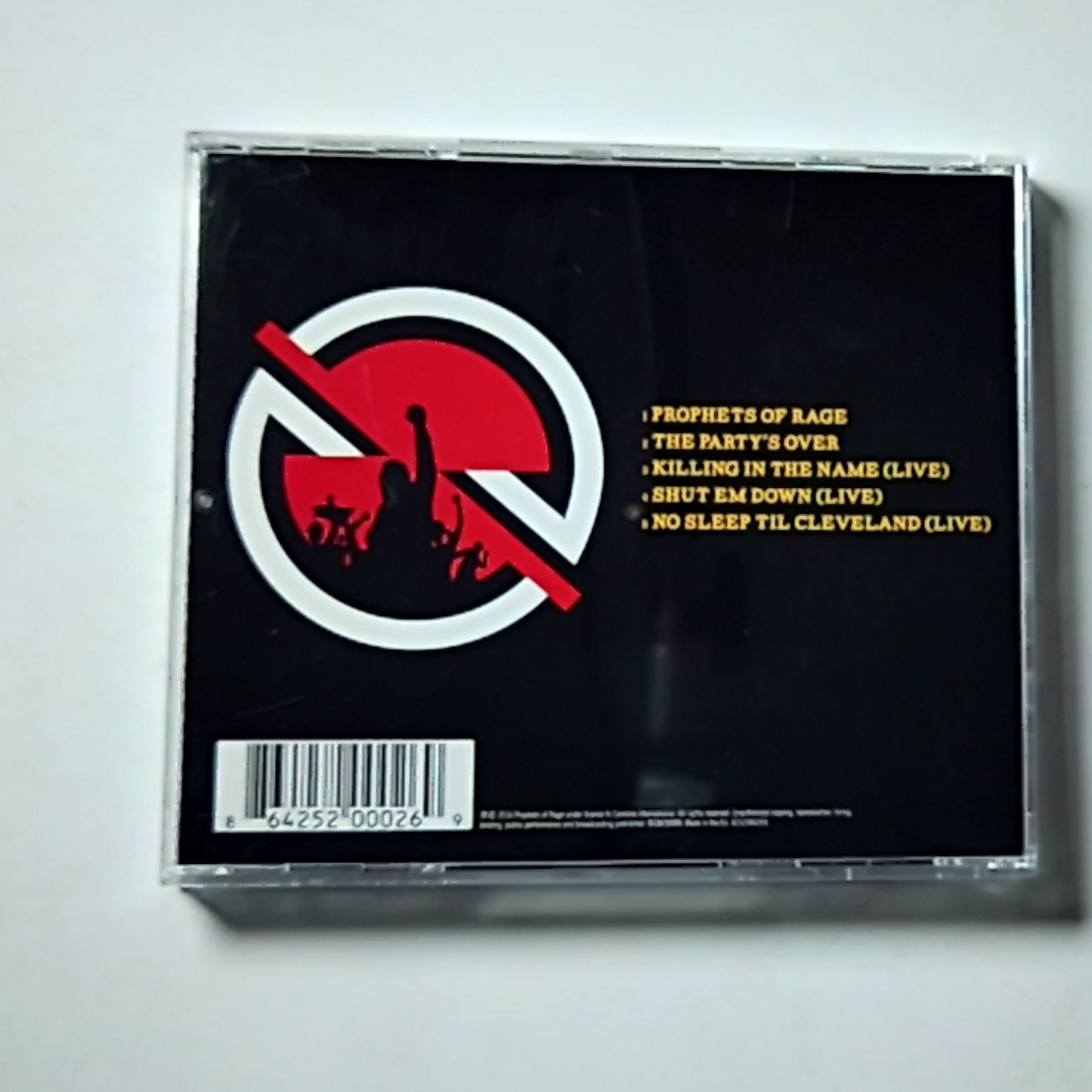 Prophets Of Rage – The Party's Over (CD, 2016) Europe 4252000269