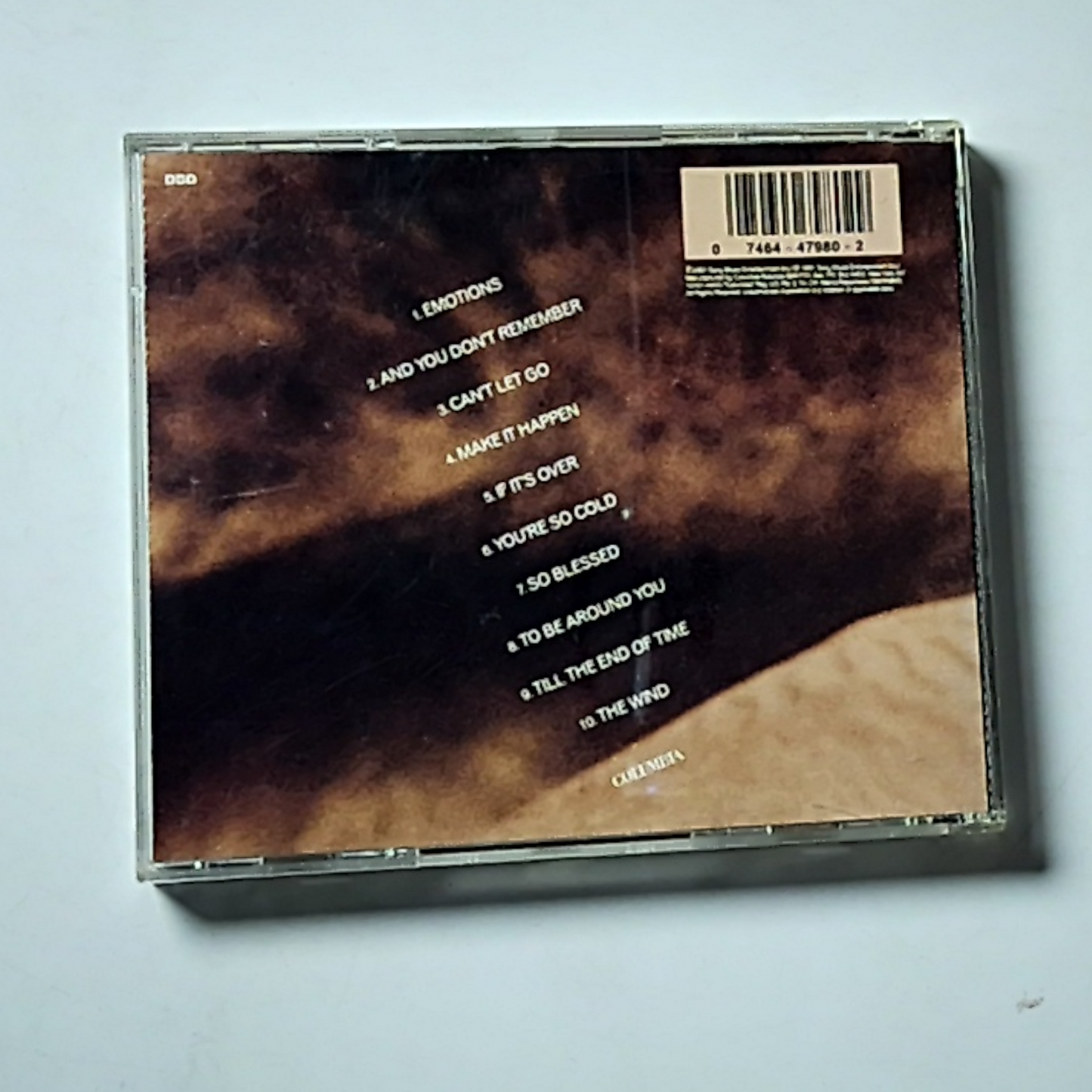 Mariah Carey – Emotions (CD, 1991) US CK 47980