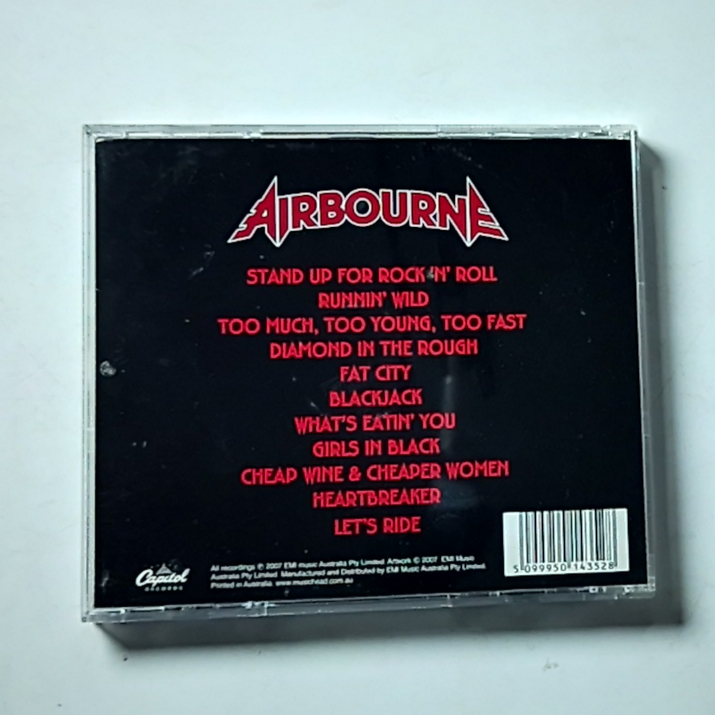 Airbourne – Runnin' Wild (CD, 2007) Australia 5 0999 5 01435 2 8