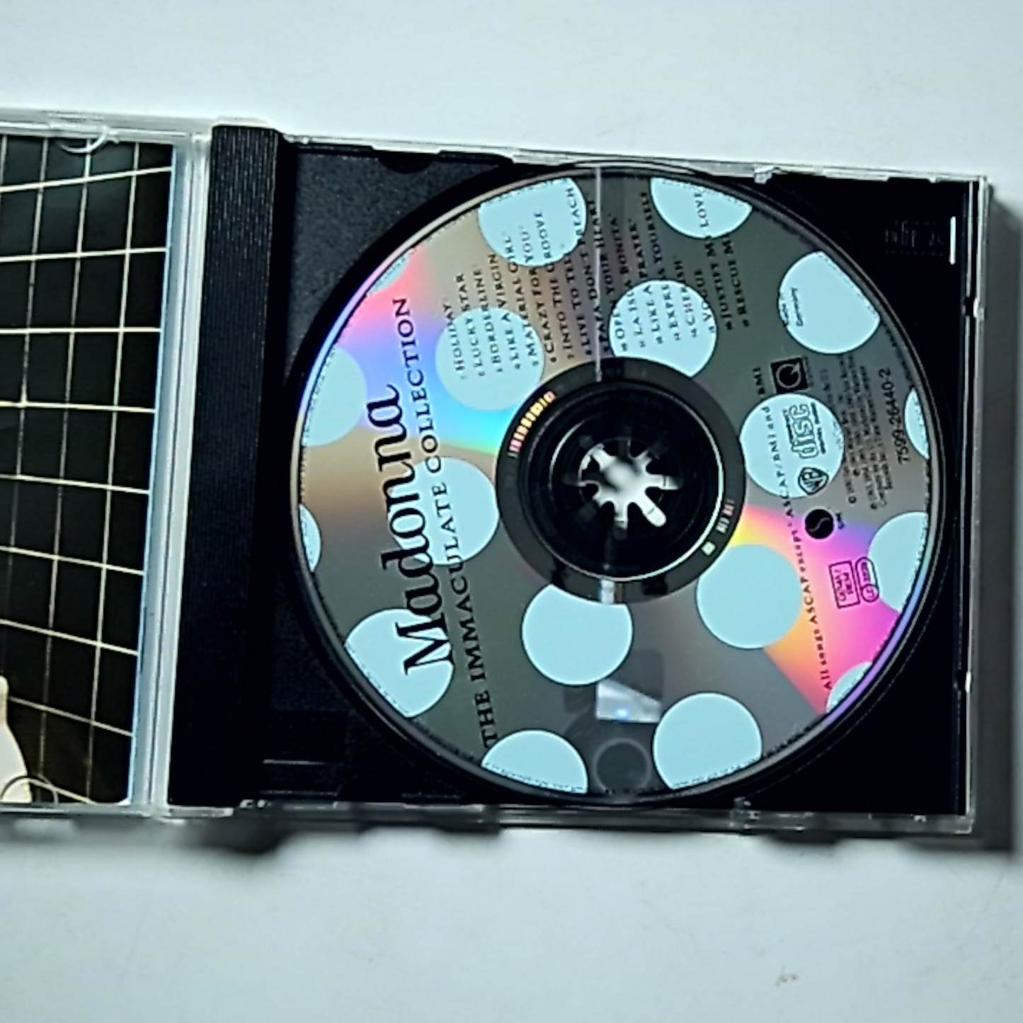 Madonna – The Immaculate Collection (CD, 1990) Europe 7599-26440-2