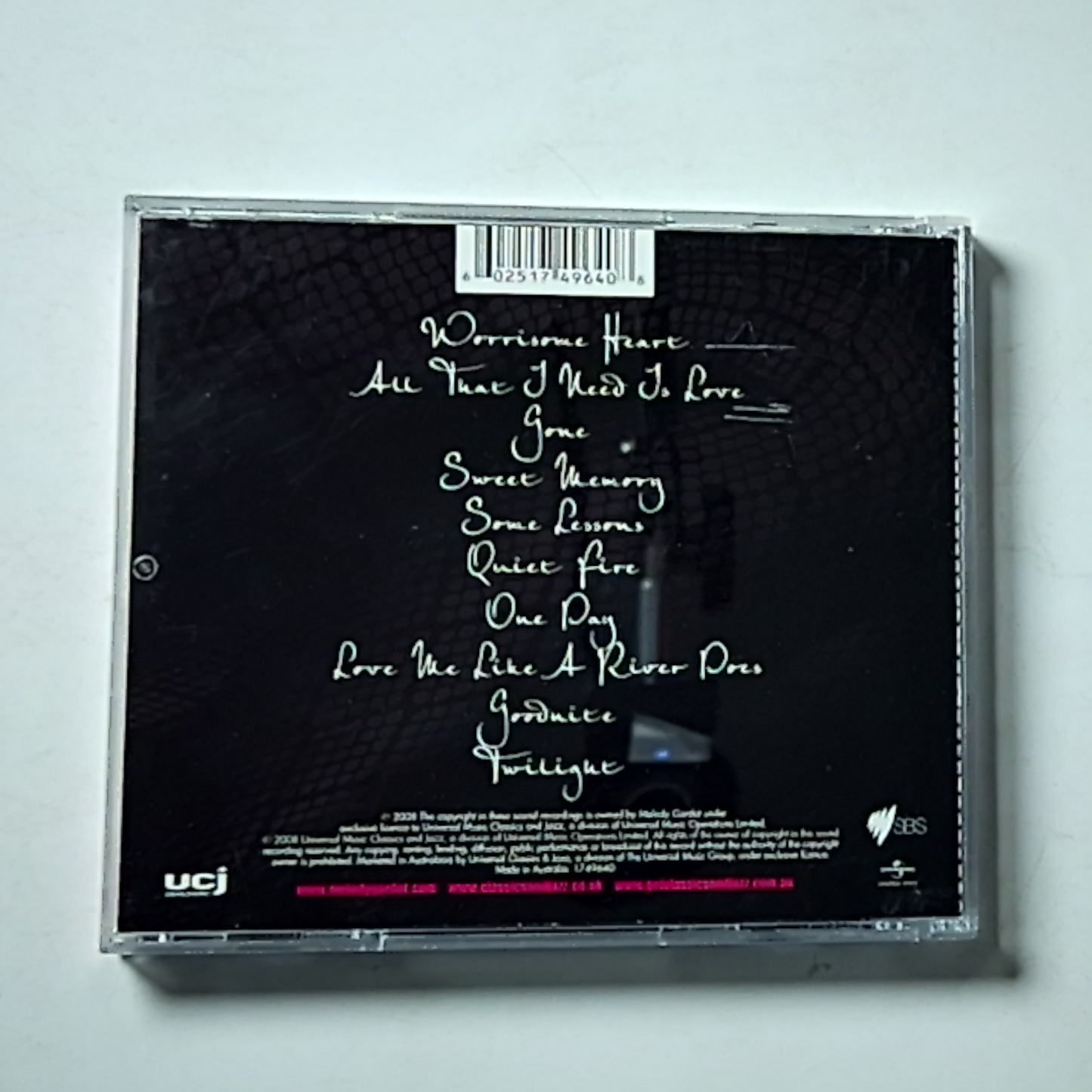 Melody Gardot – Worrisome Heart (CD, 2008) Australia 1749640