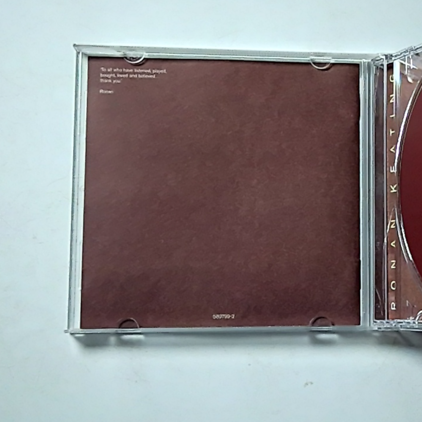 Ronan Keating – Destination (CD, 2002)  Australasia 5897992