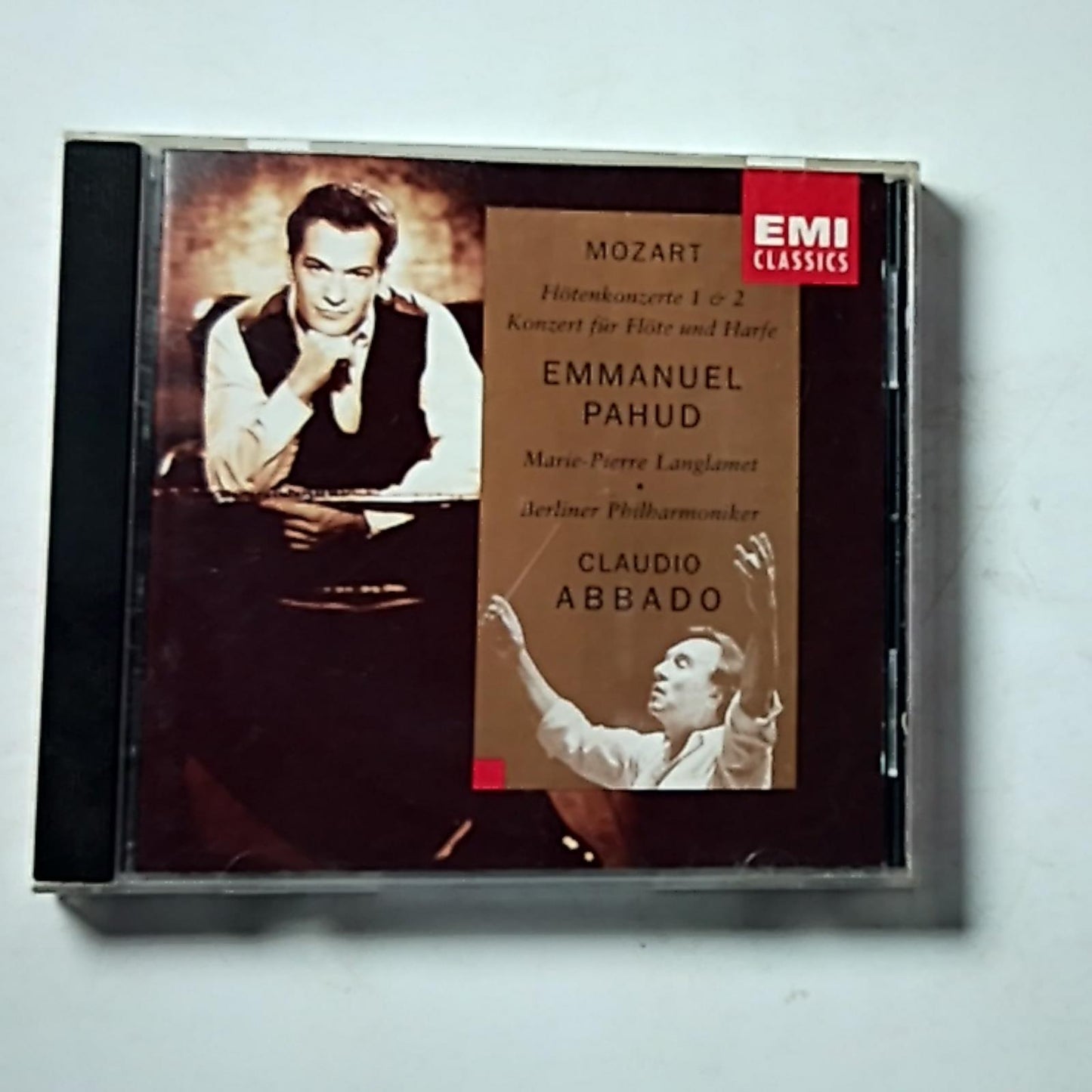 Mozart, Emmanuel Pahud, Claudio Abbado– Flötenkonzerte 1 & 2 - (CD, 1997)