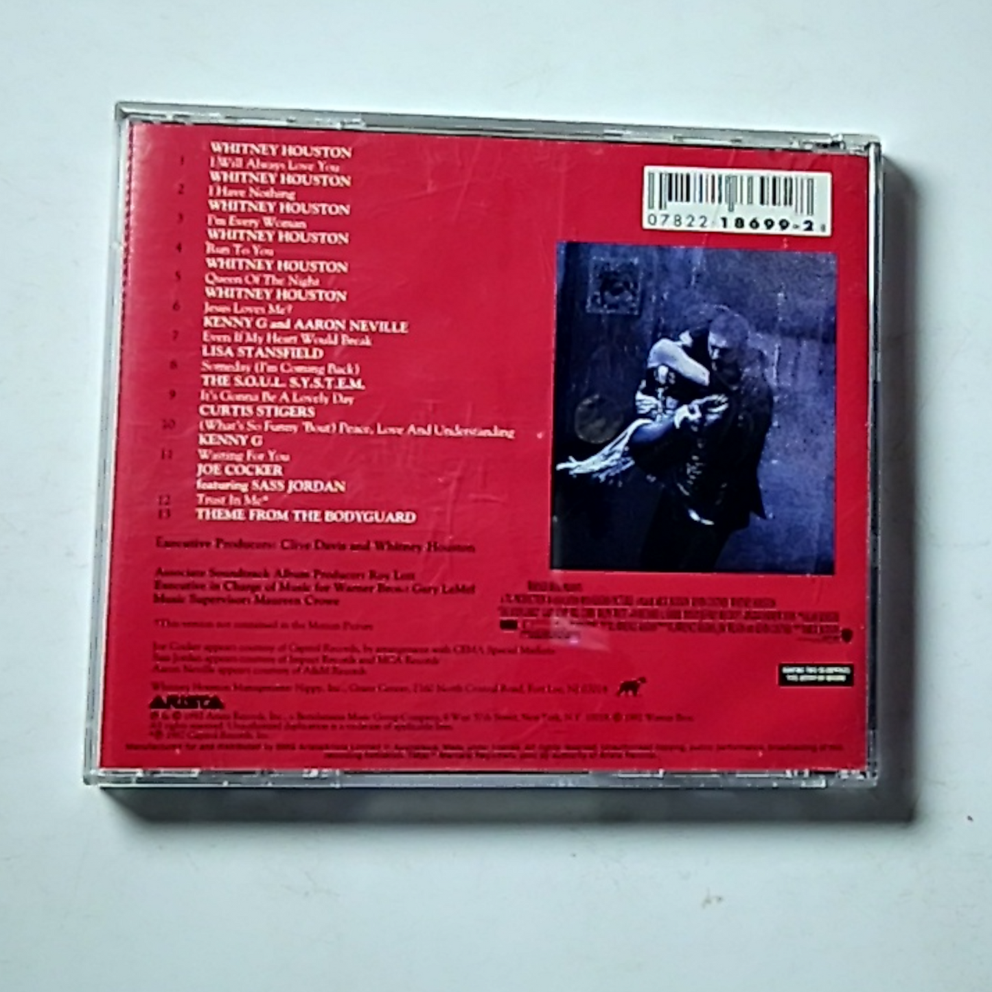 The Bodyguard (Original Soundtrack Album) (CD) Australasia 07822186992