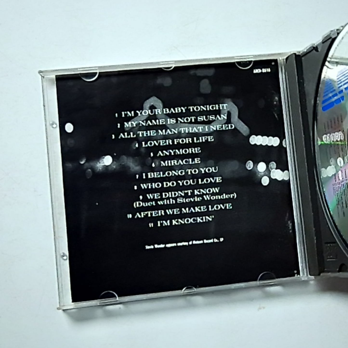 Whitney Houston – I'm Your Baby Tonight (CD, 1990) Australasia ARCD-8616
