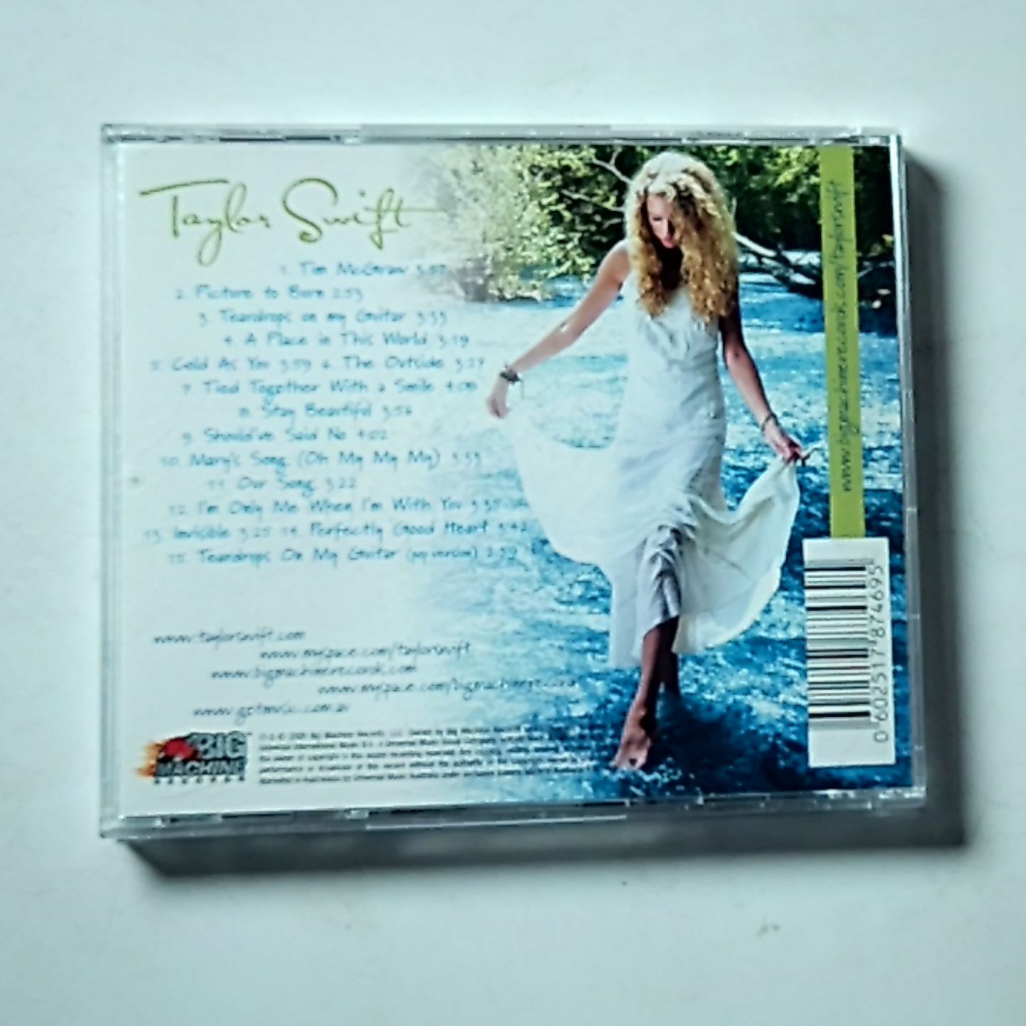 Taylor Swift – Taylor Swift (CD, 2008) Australia 1787469