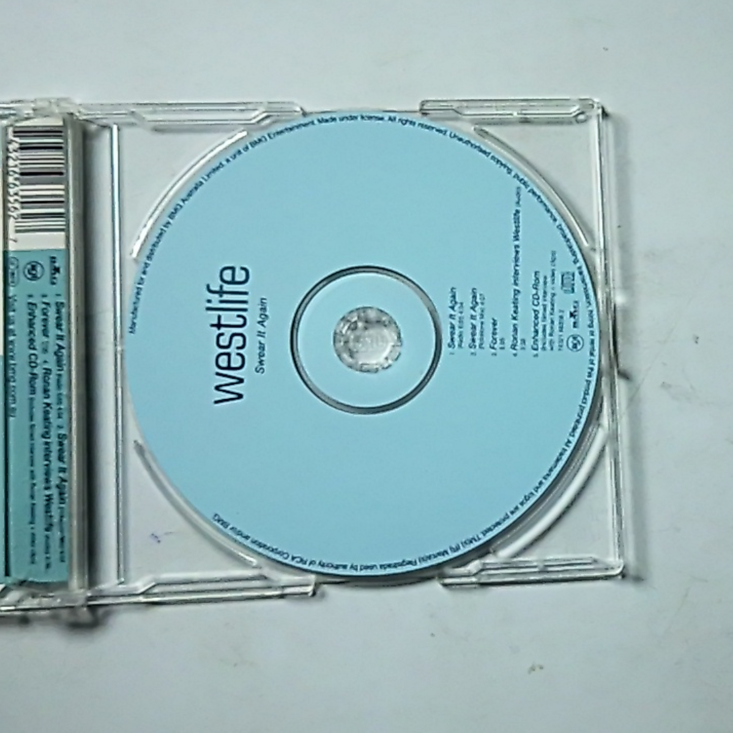 Westlife – Swear It Again (CD, 1999) Australia 74321 66356 2