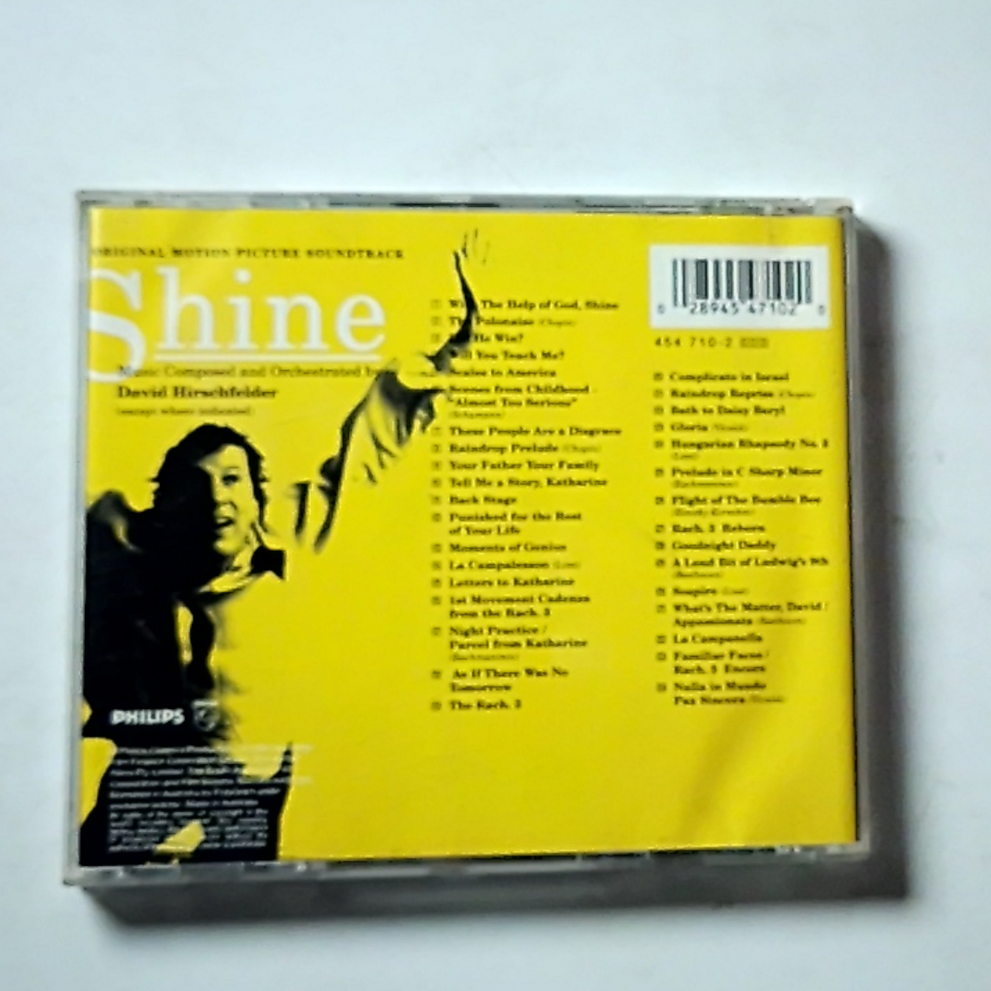 David Hirschfelder – Shine (Original Motion Picture Soundtrack) (CD, 1996)