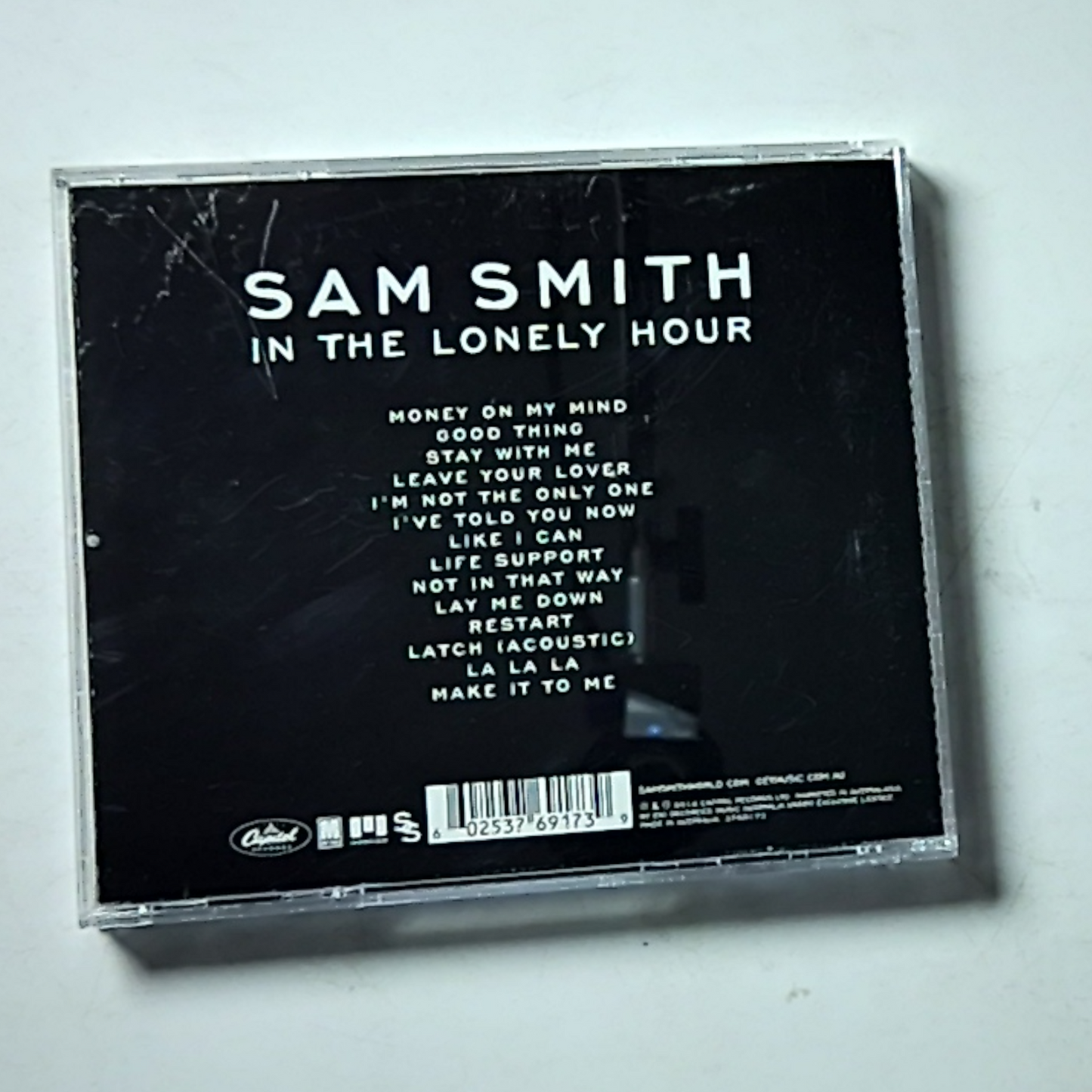 Sam Smith – In The Lonely Hour (CD, 2014) Australia 3769173