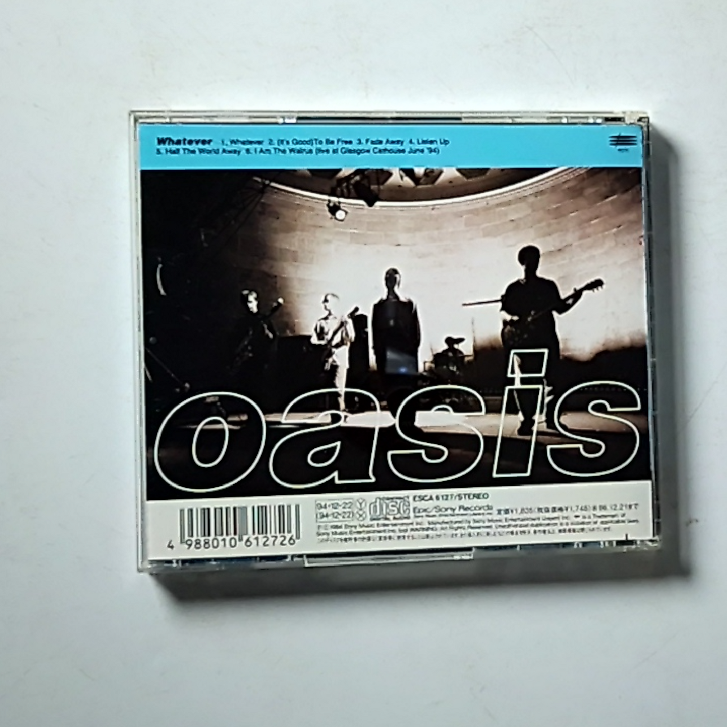 Oasis – Whatever (CD, 1994) Japan ESCA 6127