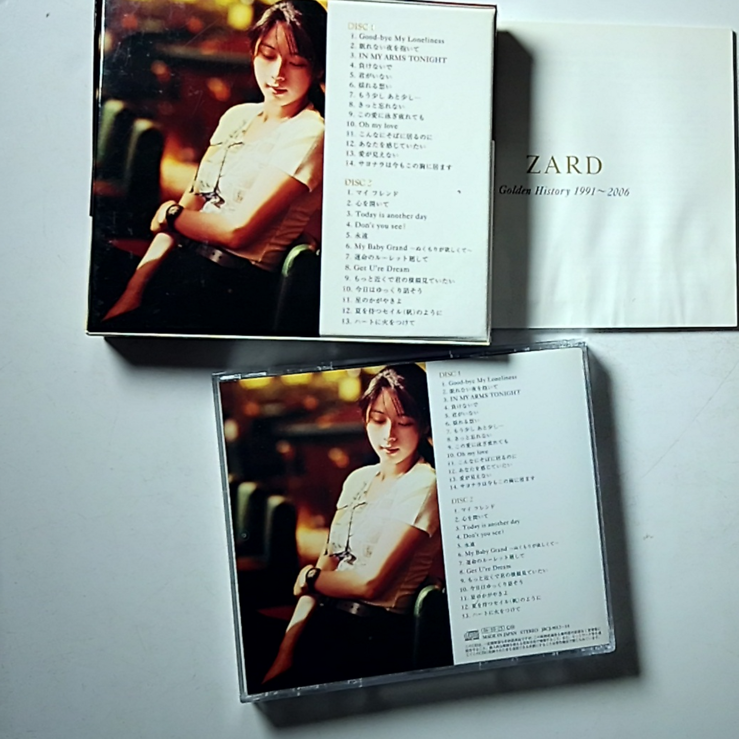Zard – Golden Best (15th Anniversary) (CD, 2006) Japan JBCJ-9013～14