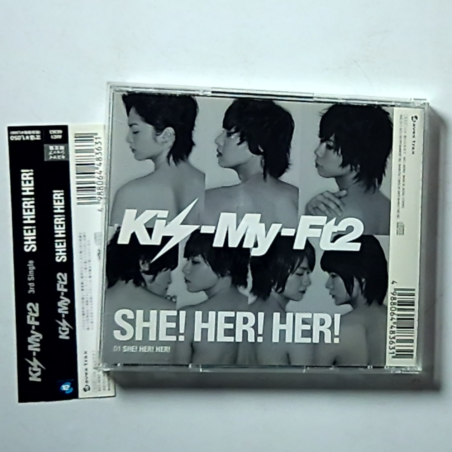 Kis-My-Ft2 – She! Her! Her! Kiss My Shop Edition (CD, 2012) Japan obi AVC1-48363