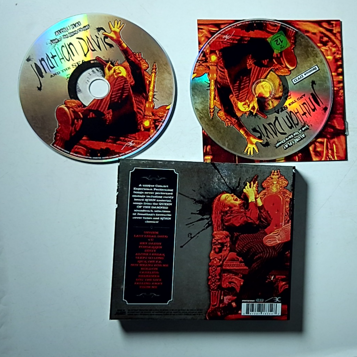 Jonathan Davis And The Simply F*cking Amazings – Alone I Play (CD + DVD, 2011)