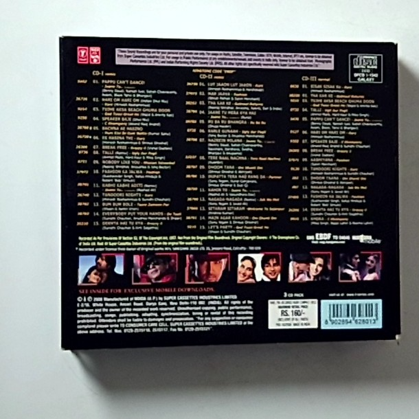 Various : Everybody On Dance Floor: Groove 6 (CD) T-Series India SFCD-1-1342