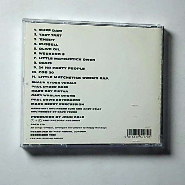Happy Mondays – Squirrel And G-Man Twenty Four People (CD, 1990) UK FACD 170