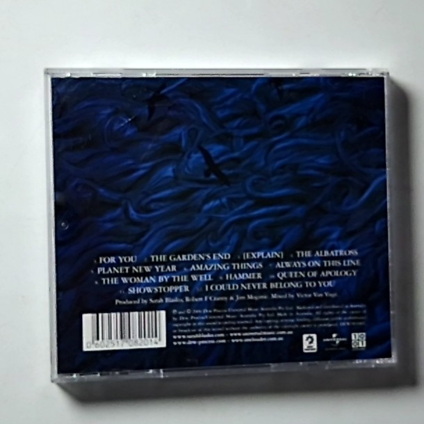 Sarah Blasko – What The Sea Wants, The Sea Will Have (CD 2006) Australia 1