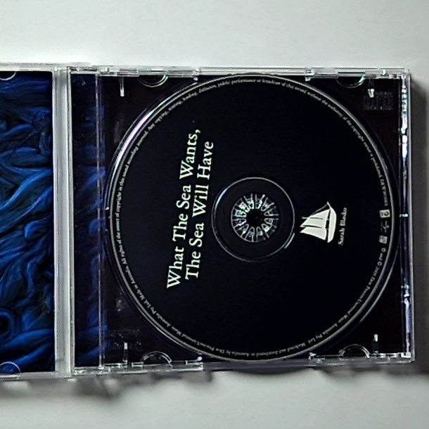 Sarah Blasko – What The Sea Wants, The Sea Will Have (CD 2006) Australia 1