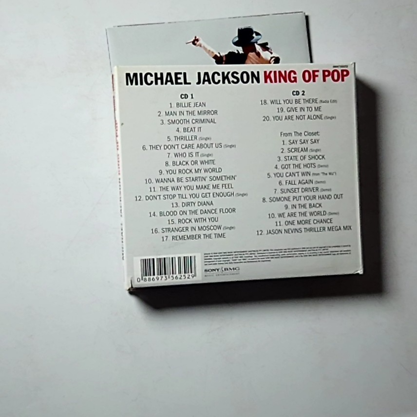 Michael Jackson – King Of Pop (Australian 50th Anniversary Edition) (CD, 2008)