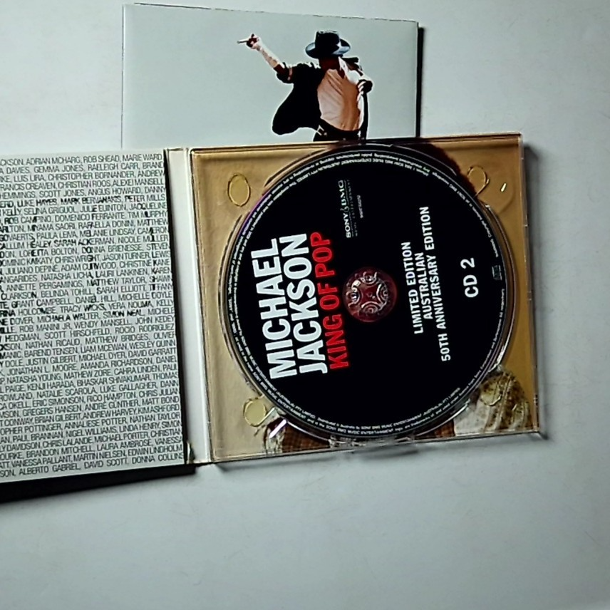 Michael Jackson – King Of Pop (Australian 50th Anniversary Edition) (CD, 2008)