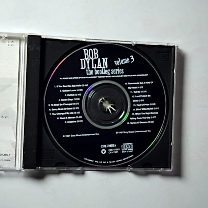 Bob Dylan – The Bootleg Series Volumes 3 1961-1991 (CD, 1991) US C3K 47382