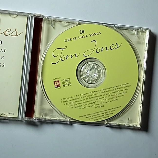 Tom Jones – 20 Great Love Songs (CD, 1996) Netherlands LS 865532